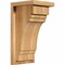Ekena Millwork Pescadero Rough Sawn Corbel w/Backplate, Western Red Cedar, 8"W x 8"D x 16"H COR08X08X16PEC01RWR - alternate 1